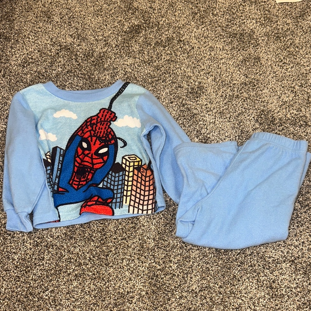 5/$15 Marvel Blue Spider-Themed Pajama Set
